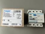 Hager CDB640E  Fehlerstromschutzschalter, FI-Schutzschalter 4-polig 10kA 40A 30mA Typ B