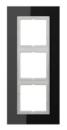 Jung LSP983GLSW Rahmen 3-fach Glas schwarz LS plus ***RESTPOSTEN***