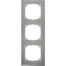 Merten MEG4030-3646 Rahmen Decor 3-fach System M Edelstahl/aluminium