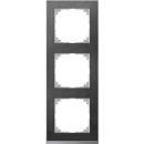 Merten MEG4030-3669 Rahmen Decor 3-fach System M Schiefer/aluminium ***RESTPOSTEN***