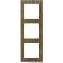 Merten MEG4030-3674 Rahmen Decor 3-fach System M Eiche/aktivweiß