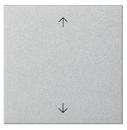 Gira 536126 System 3000 Bedienaufsatz Pfeilsymbole Alu (lackiert)