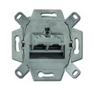 Busch-Jaeger UAE-Anschlussdose 0218/12-101 Kat. 6 2-fach