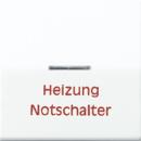 Jung AS591HWW Wippe "Heizung Notschalter", AS500 alpinweiss