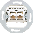 JUNG Anschlussdose UAE2X8UPO IAE/UAE 2x8 pol.