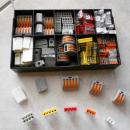 117er Wagoklemmen Set in Box: 222-412/13/15 - 2273-202/3/4/5/8 - 224-101/112