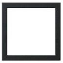 GIRA 264810 Montagerahmen Schwarz Matt